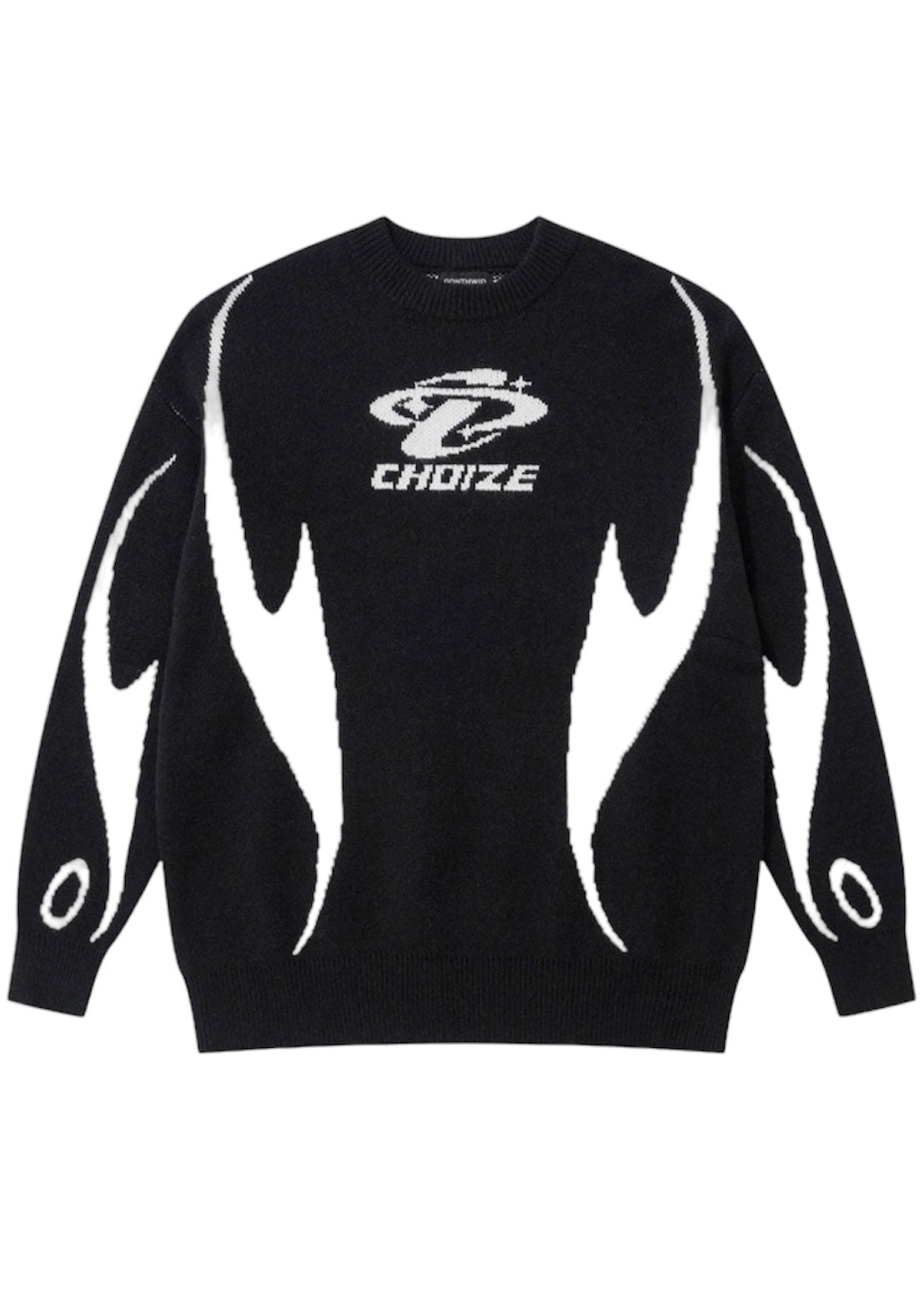 Sports Style Knitted Sweater