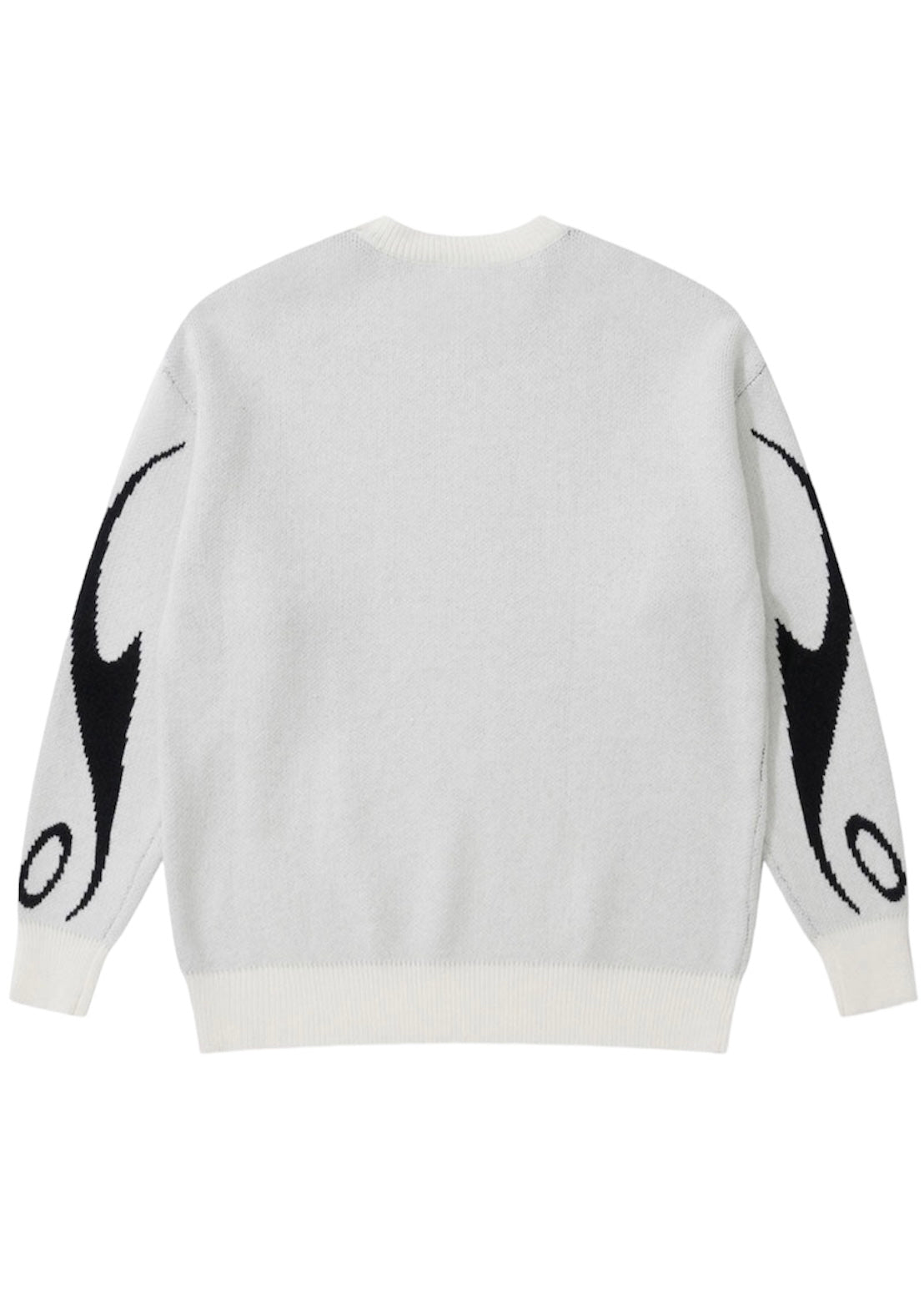 Sports Style Knitted Sweater