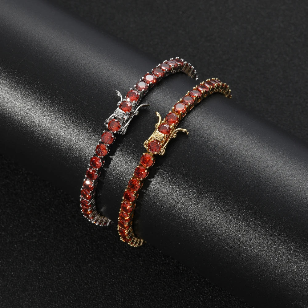 Rhinestone Tennis Bracelets