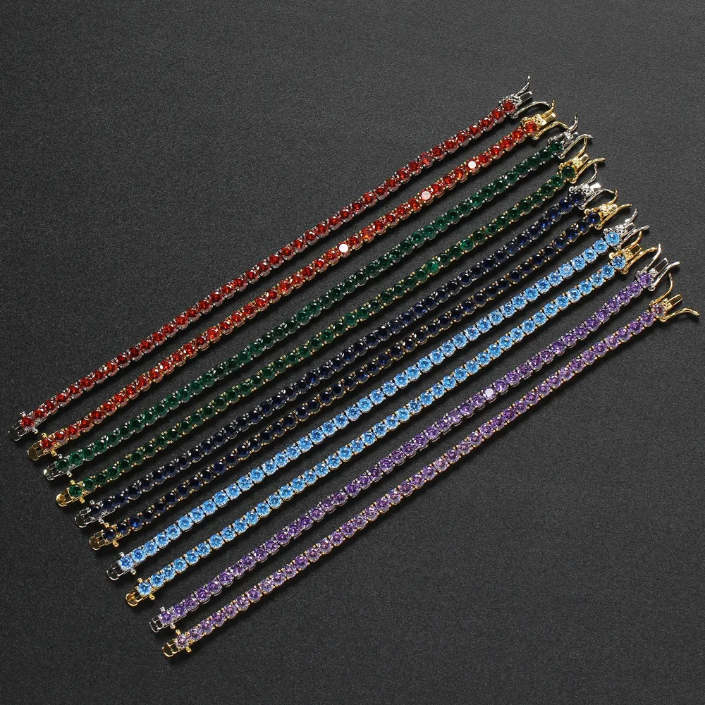 Rhinestone Tennis Bracelets