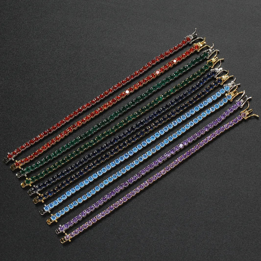 Rhinestone Tennis Bracelets