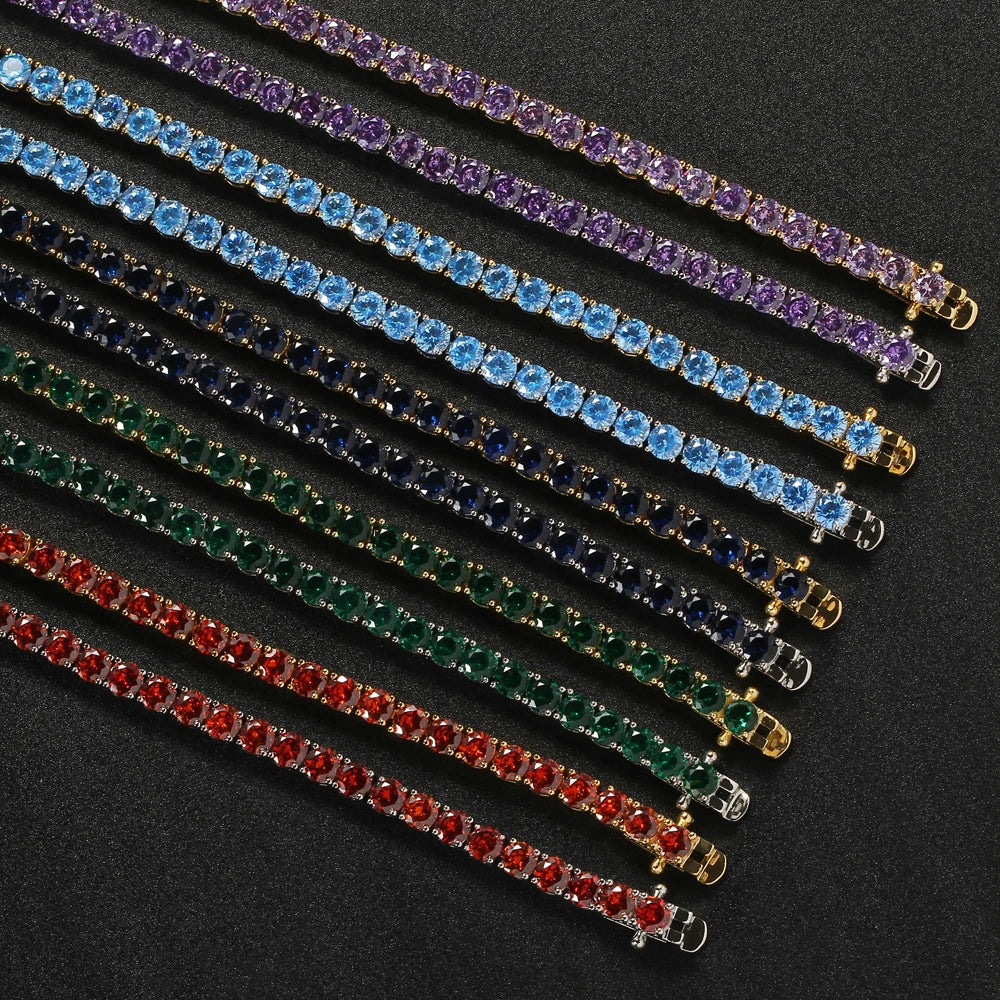 Rhinestone Tennis Bracelets