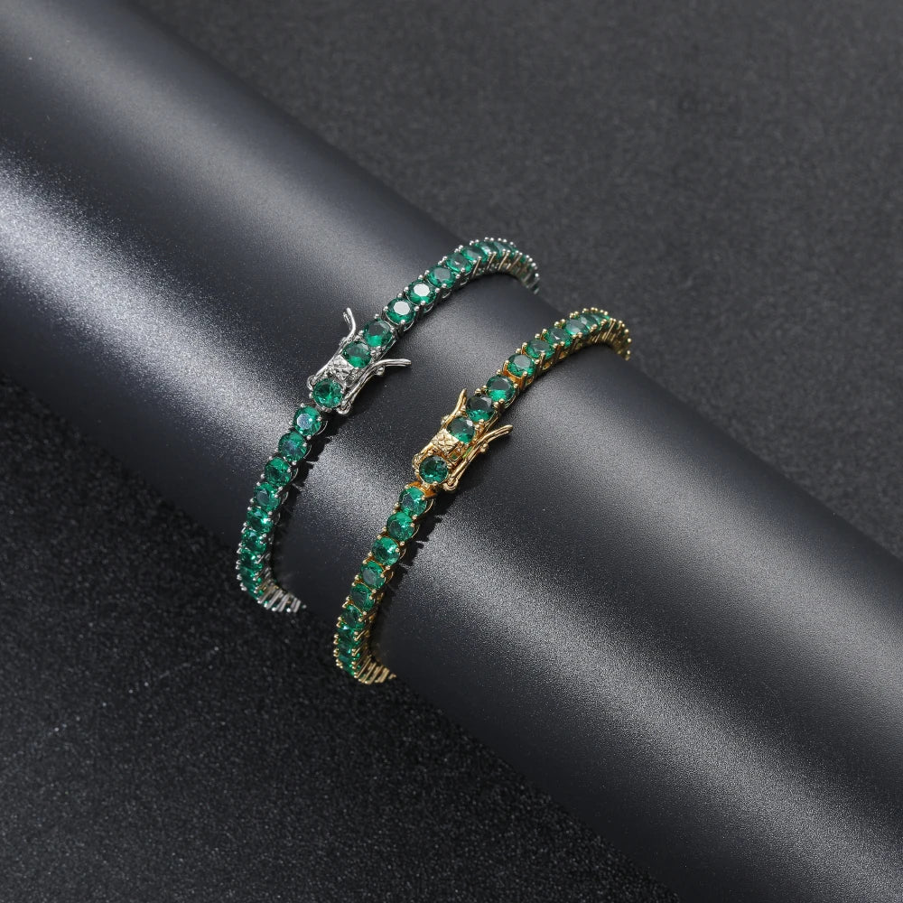 Rhinestone Tennis Bracelets