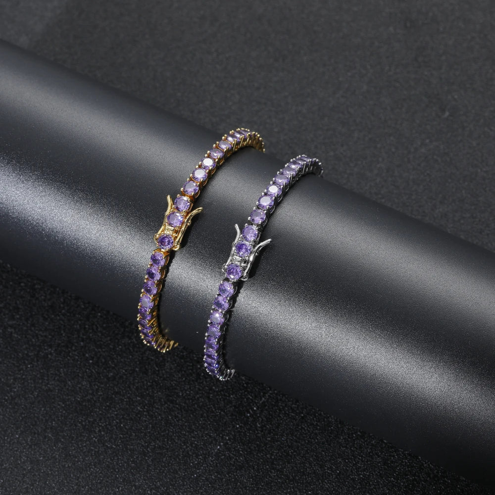Rhinestone Tennis Bracelets