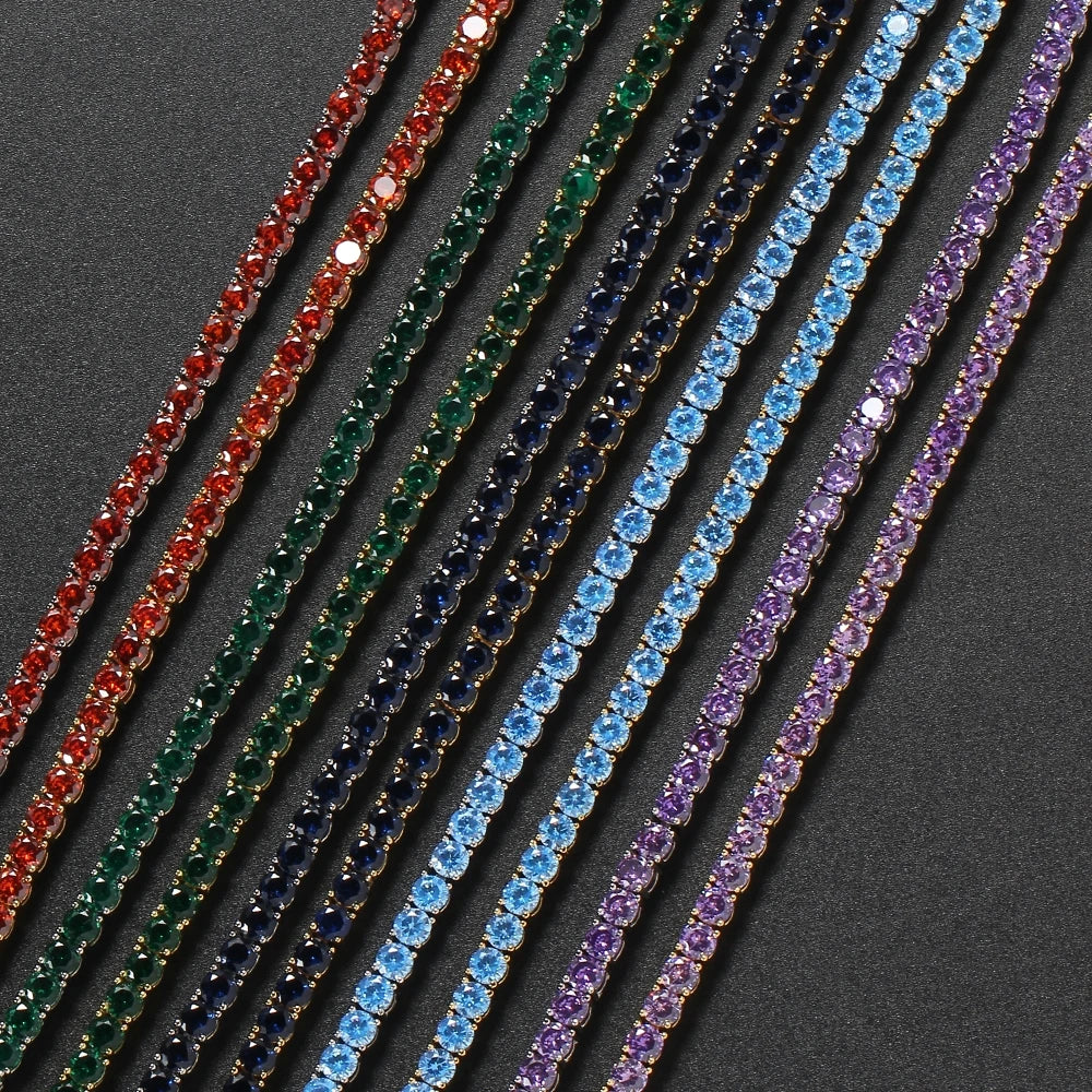 Rhinestone Tennis Bracelets