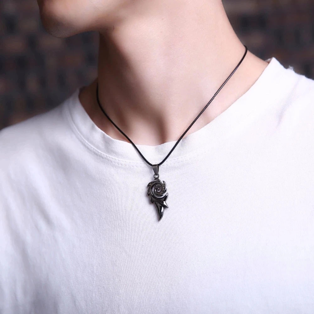 Rhino Steel Necklace