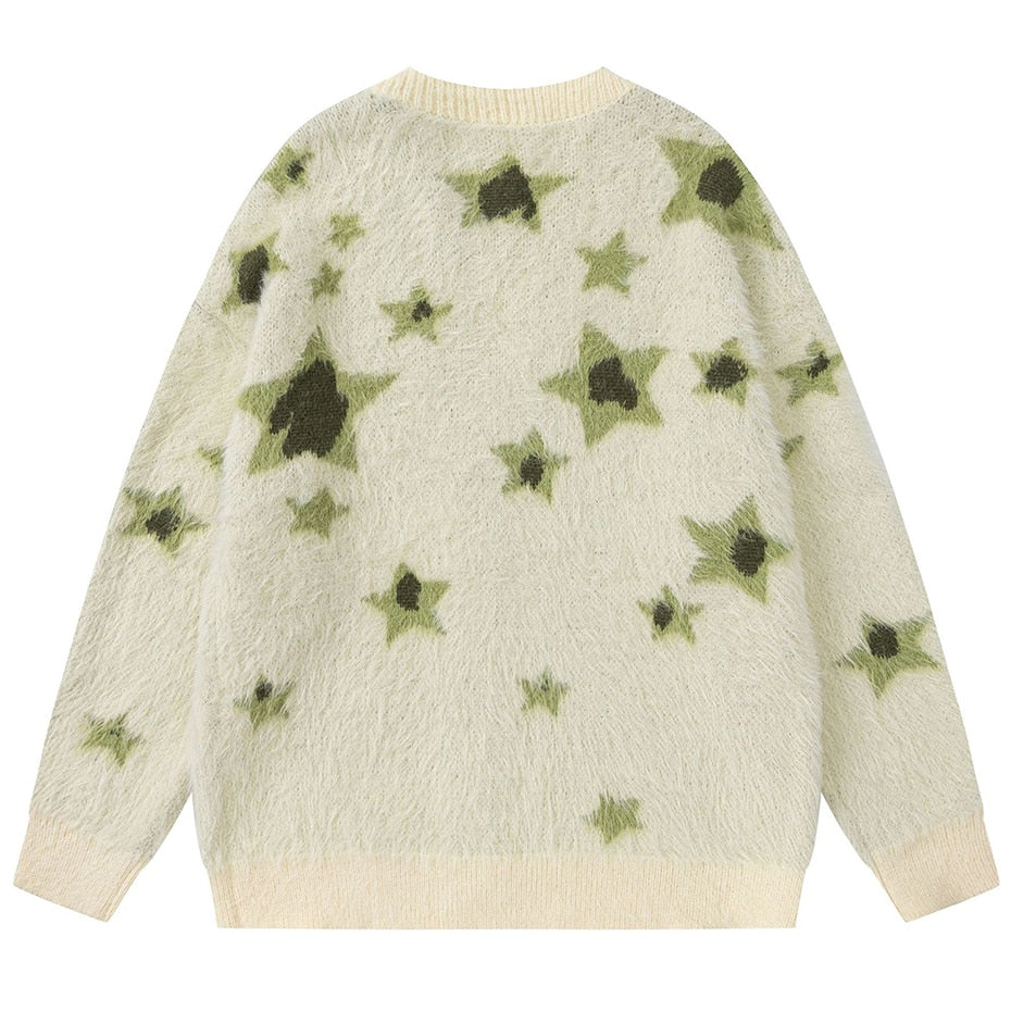 Vintage Star Knit Cardigan