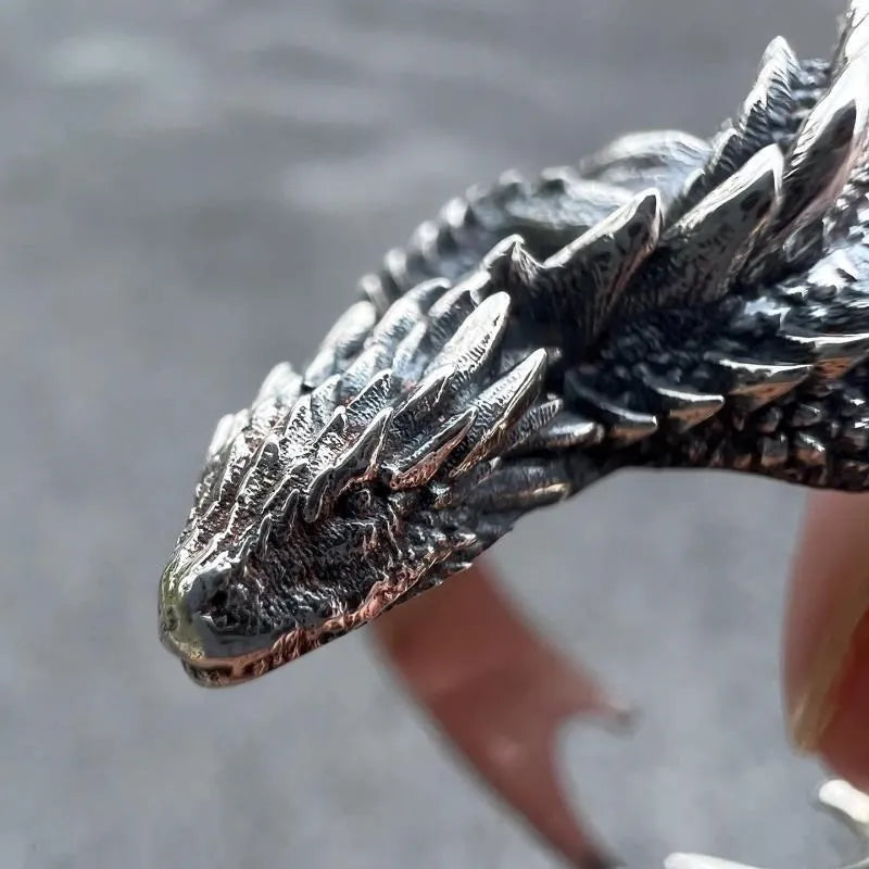 Adjustable Dragon Ring