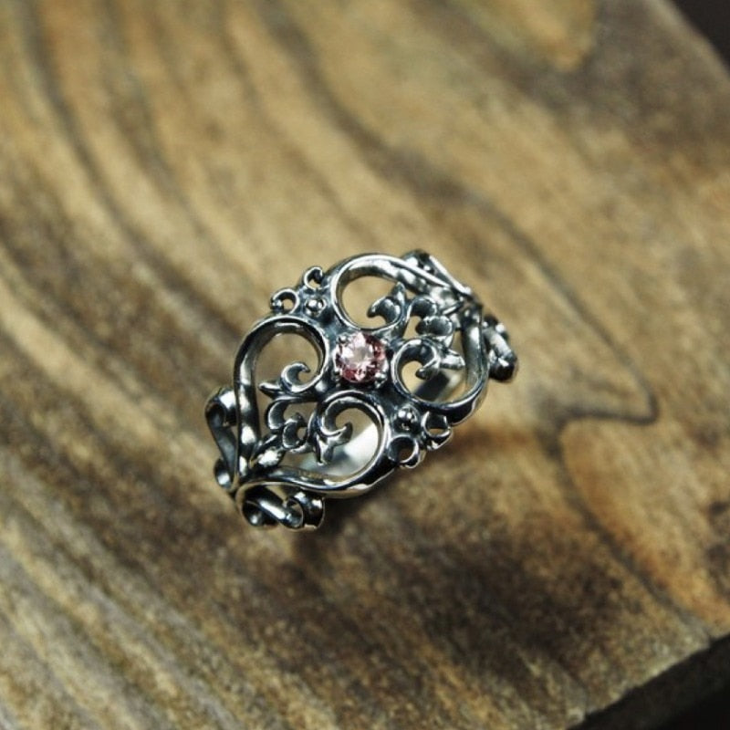 Pink Gemstone Ring