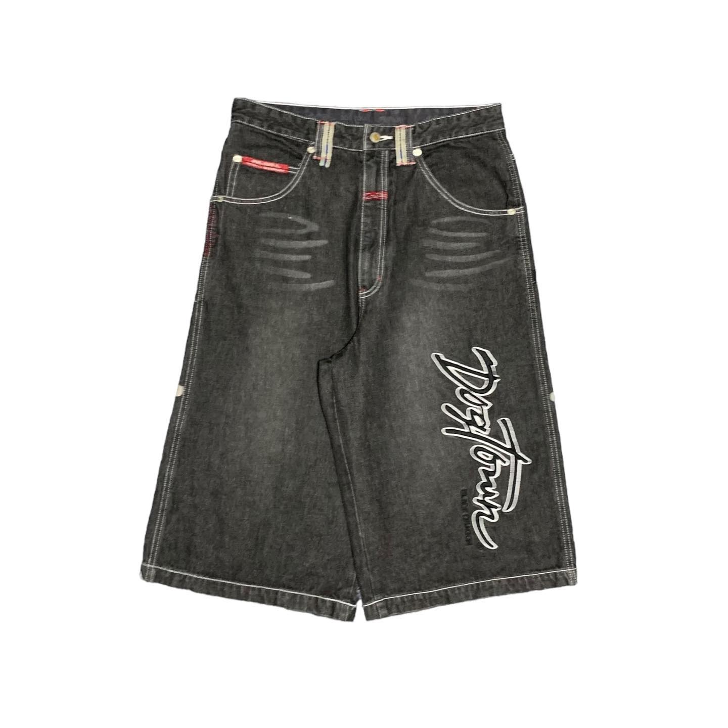 Black Dragon Denim Jorts