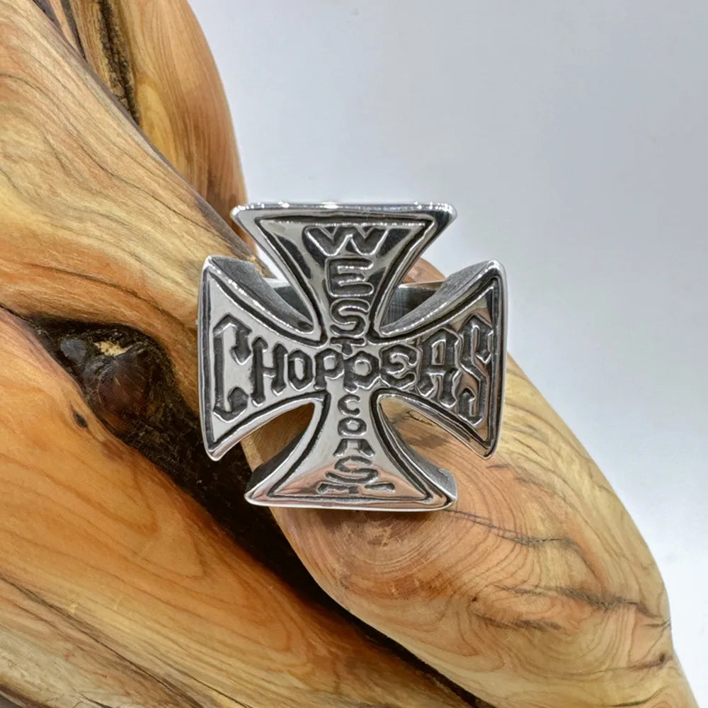 West Choppers Stainless Ring