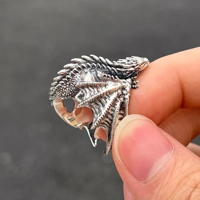 Adjustable Dragon Ring