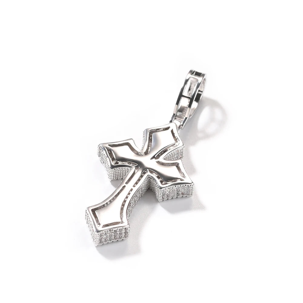 Rhinestone Cross Necklace