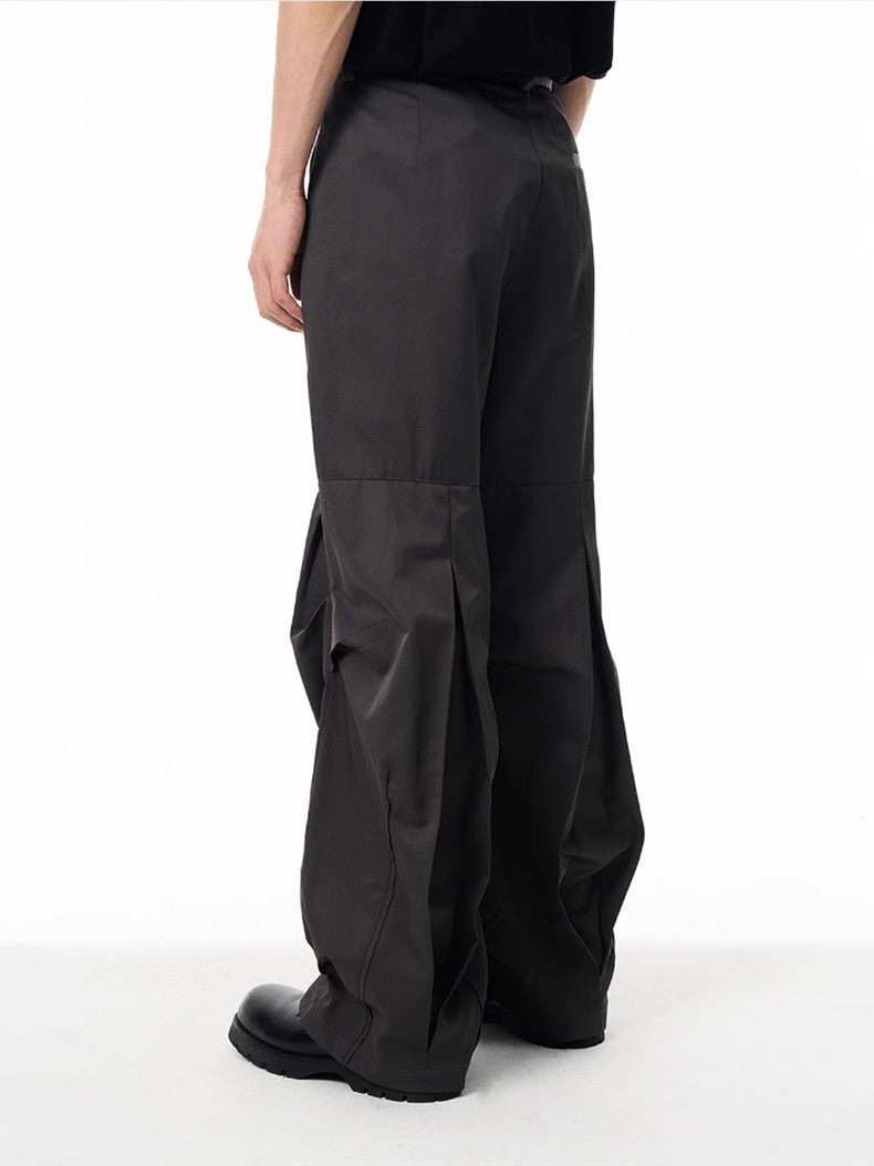 Baggy polyester pants