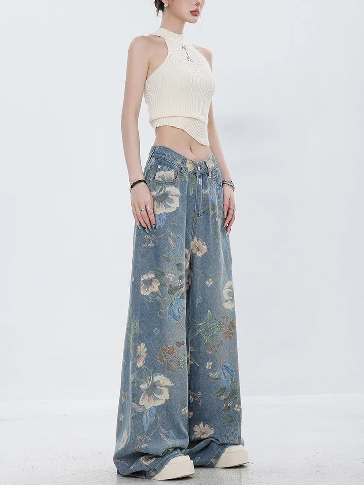 Floral Denim