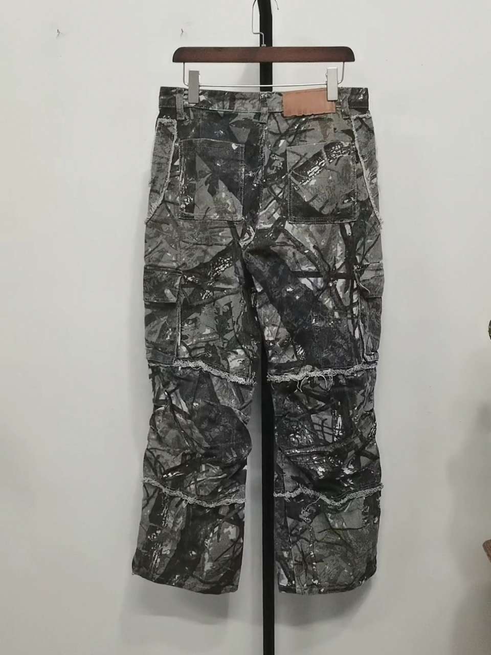 Camouflage Denim Cargos