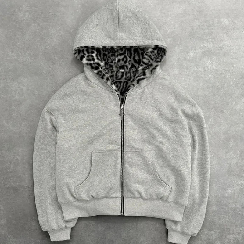 Leopard Reversible Jacket