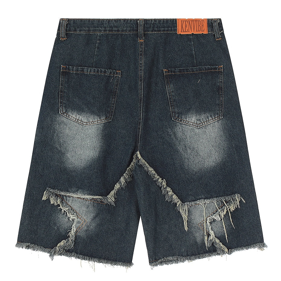 Vintage Star Denim Shorts