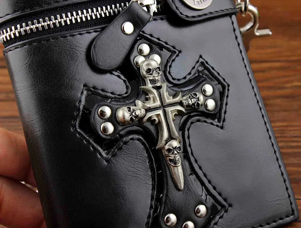 Chrome Cross Wallet