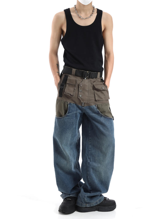 Oversize Japanese Workers Pants