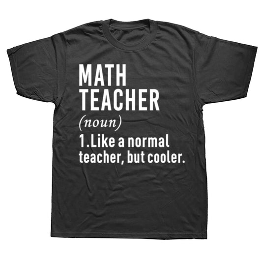 Math Teacher Tee