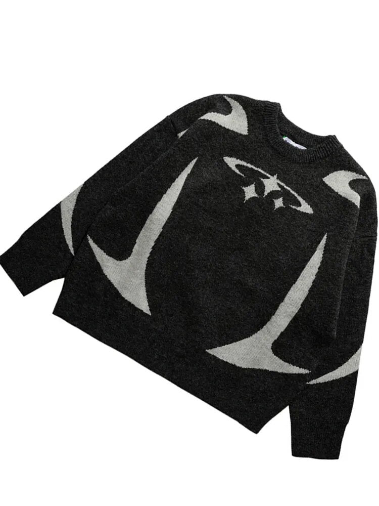 Stars Knitted Sweater