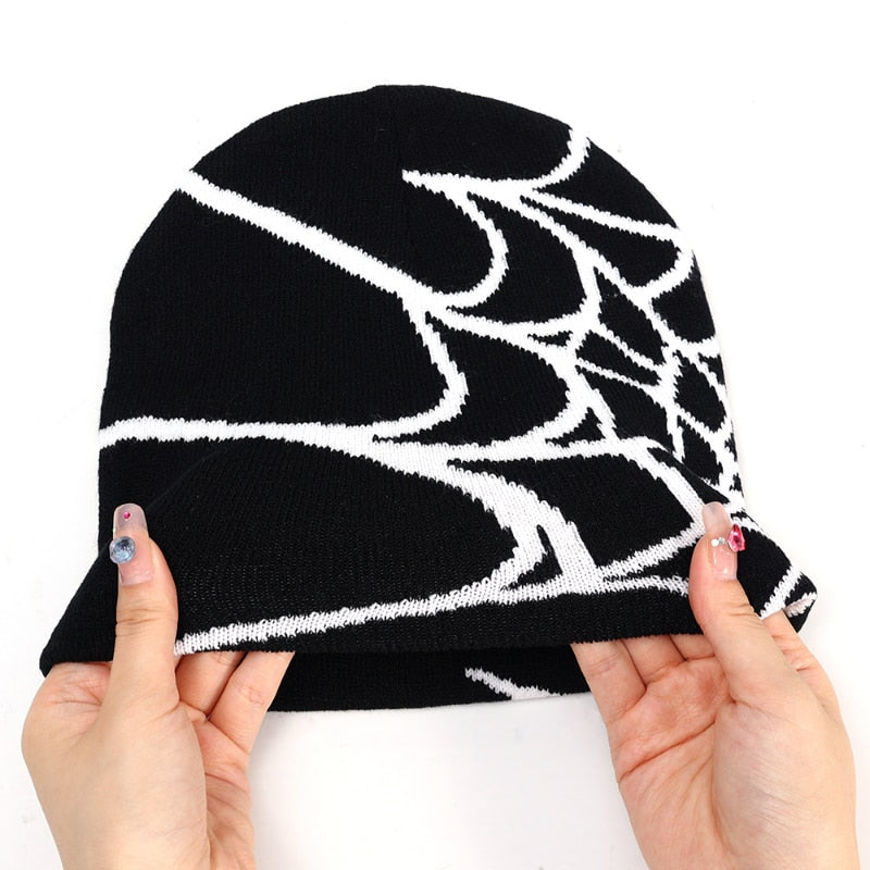 Spider Web Beanie