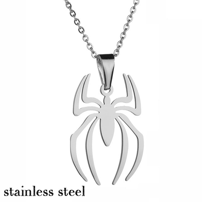Spider Stainless Steel Necklace