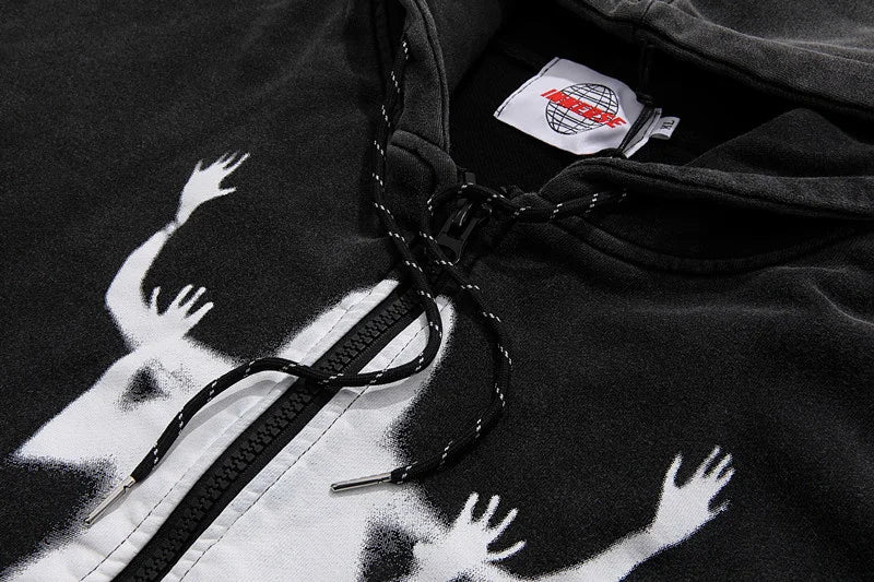All Seeing Hands Zip Up
