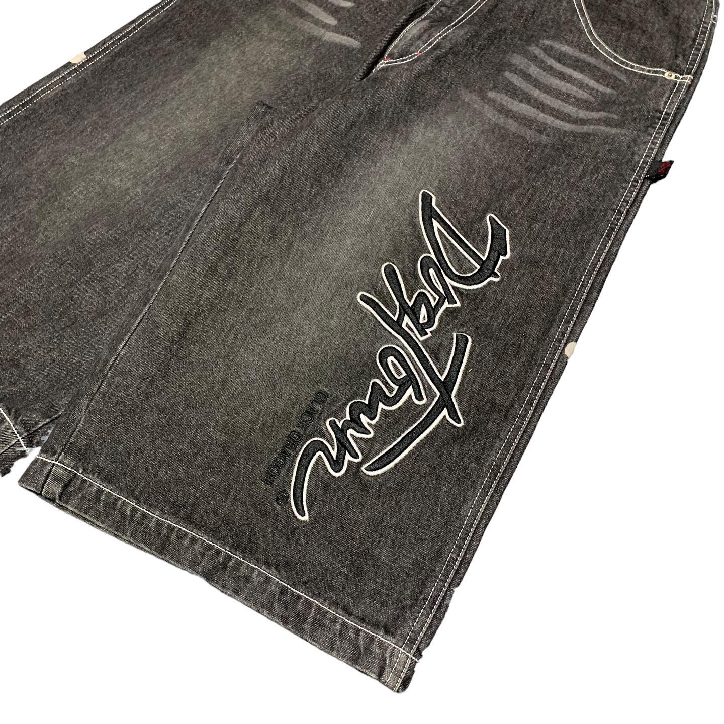 Black Dragon Denim Jorts