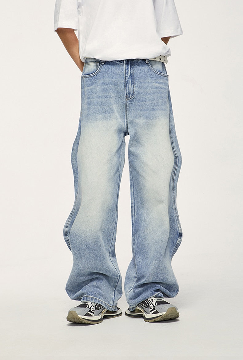Baggy Wide Leg Jeans Unisex