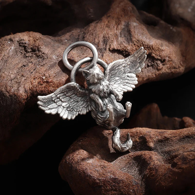 Angel Cat Necklace