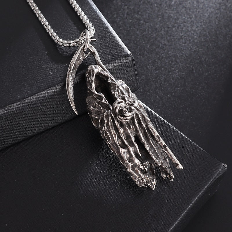 Reaper Stainless Steel Necklace