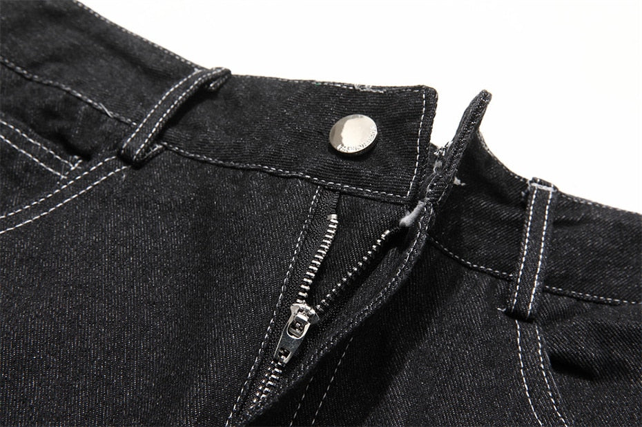 Black Baggy Shorts