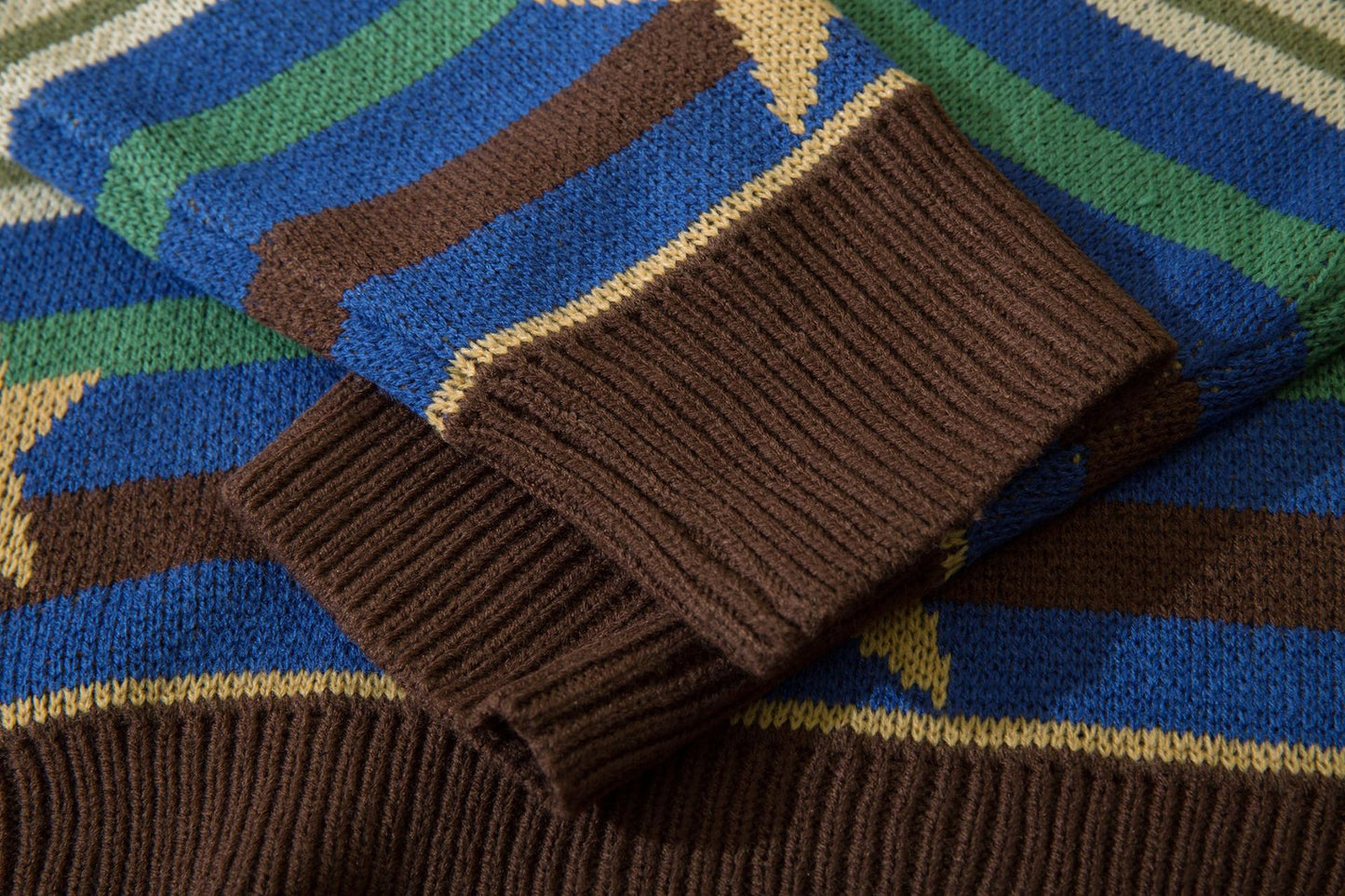 Vintage Star Striped Sweater