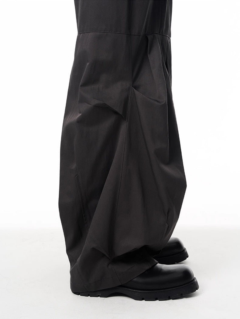 Baggy polyester pants