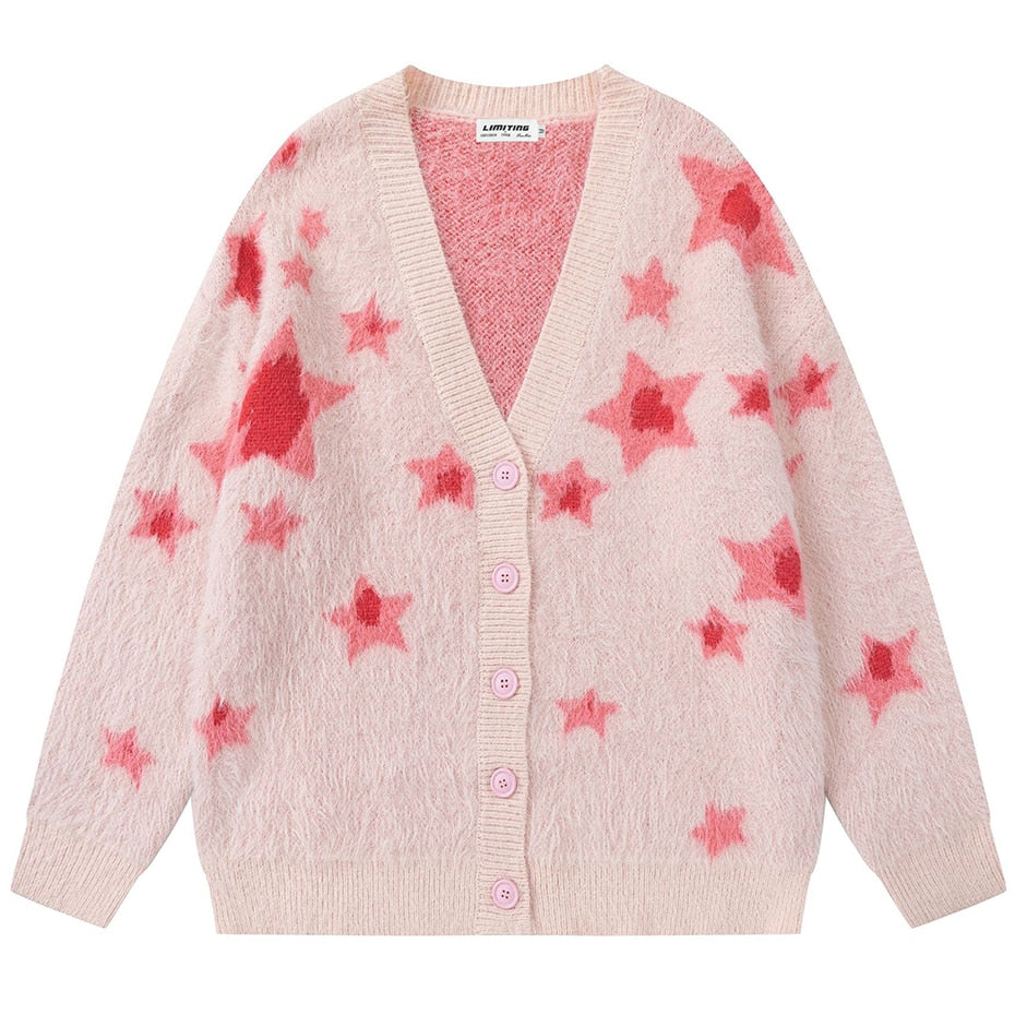 Vintage Star Knit Cardigan