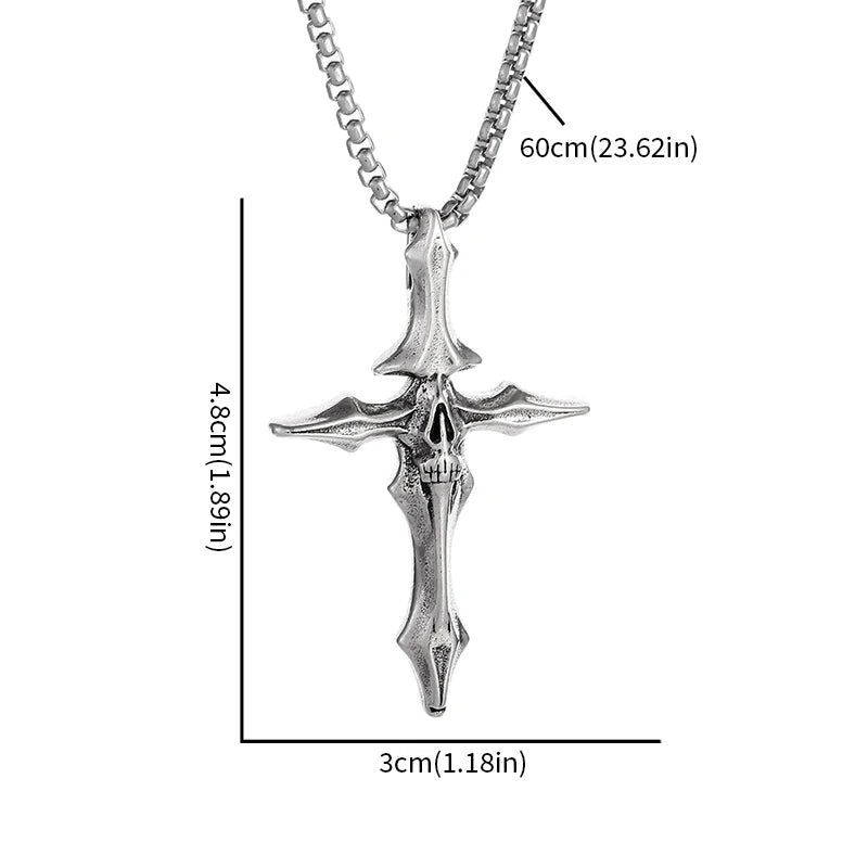 Cross Skull Chain