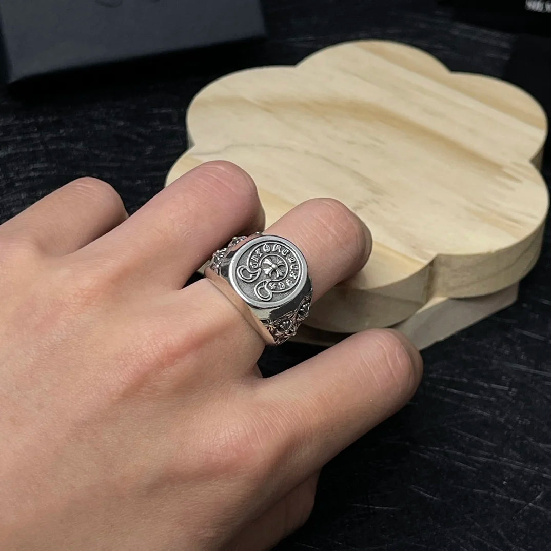 Silver Chrome Ring