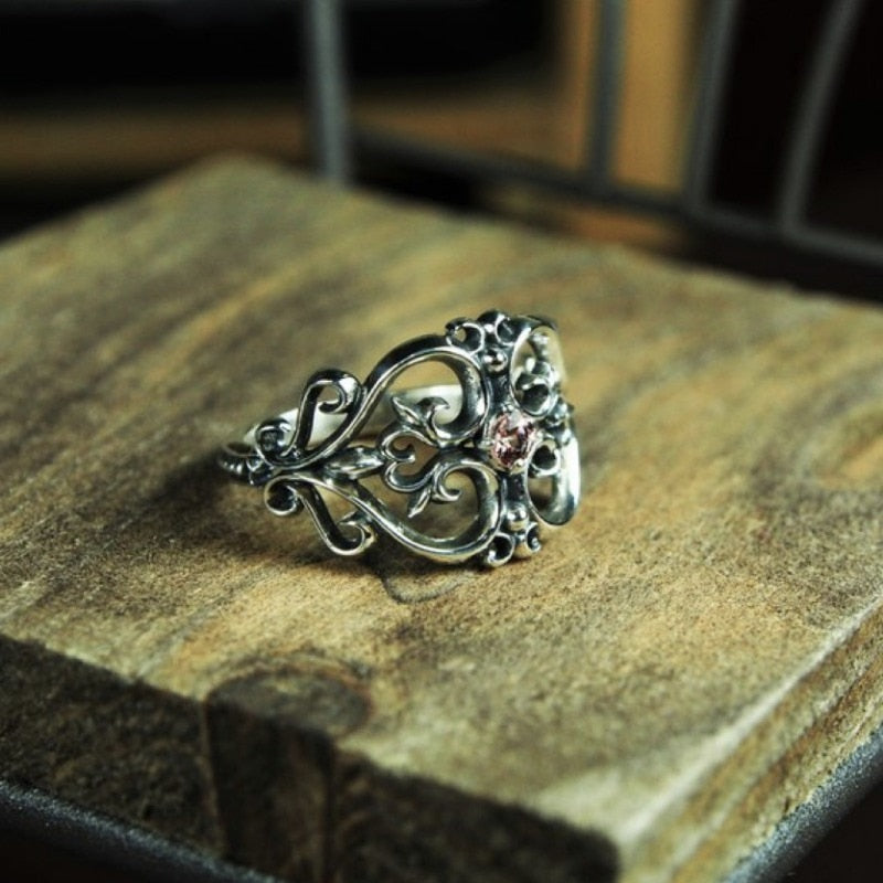 Pink Gemstone Ring