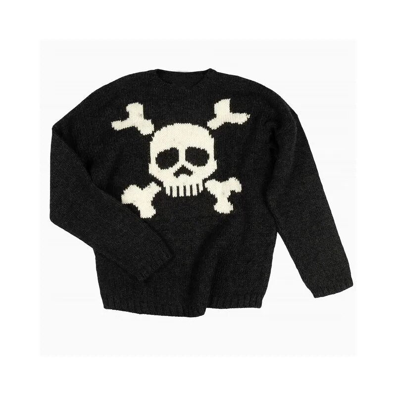 Skull Knitted Sweater