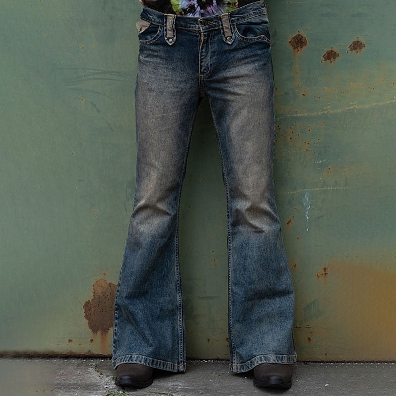Men's Flare Denim Jeans