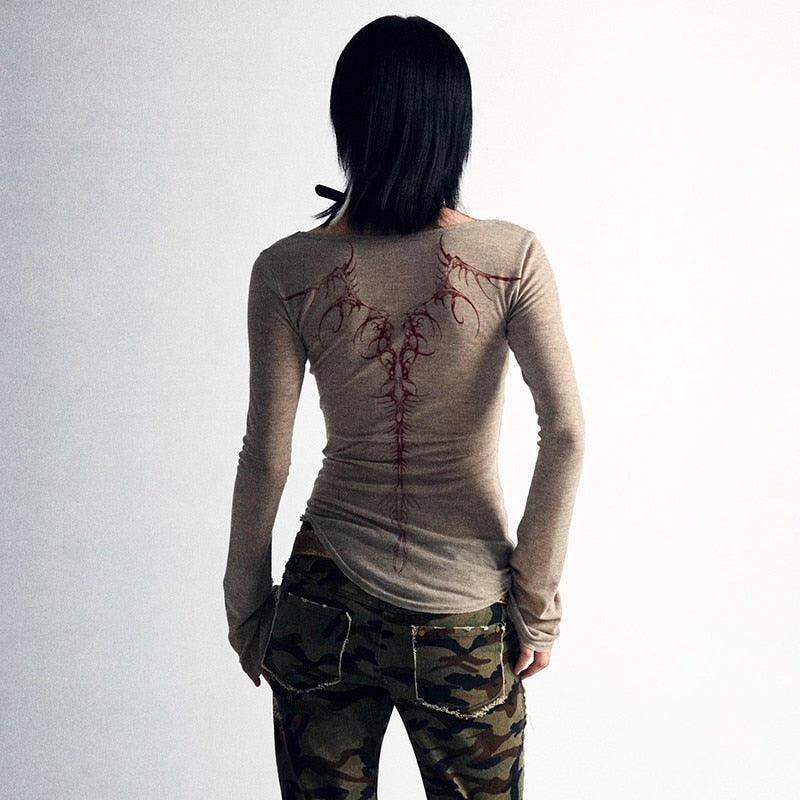 Grunge Knitted Top