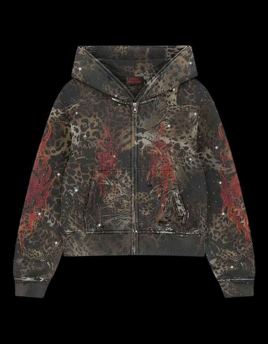 Night Leopard Jacket