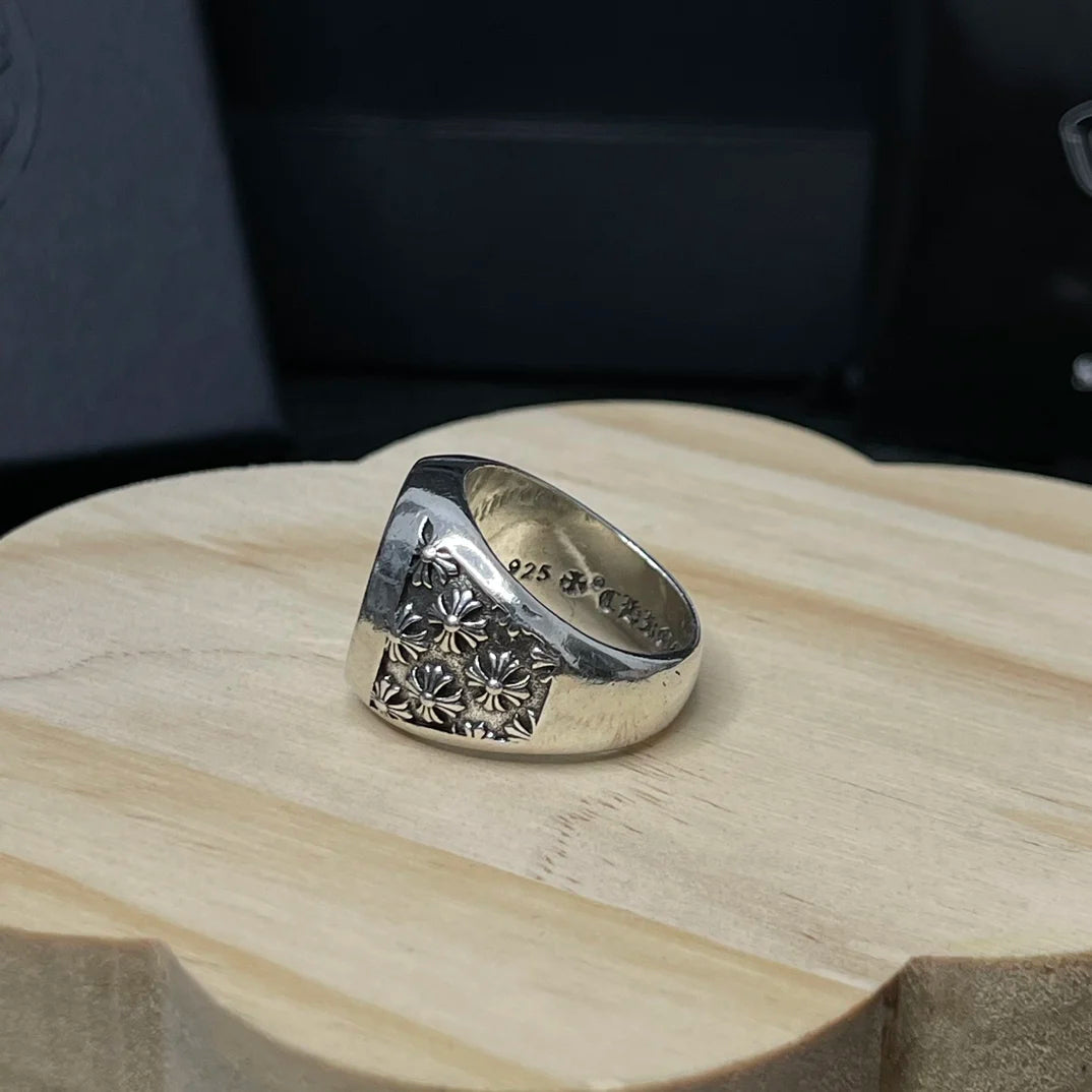 Silver Chrome Ring
