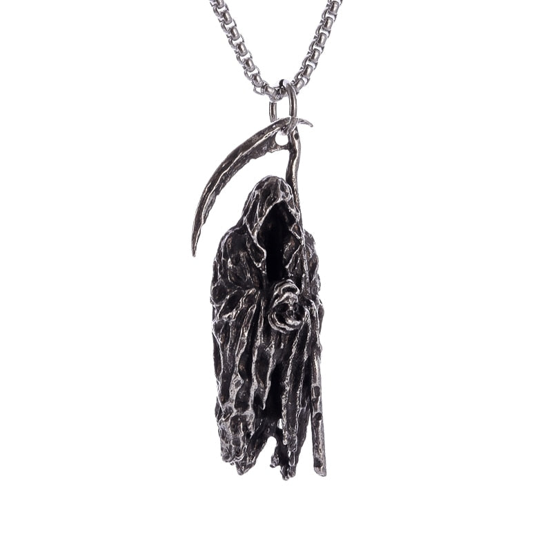 Reaper Stainless Steel Necklace