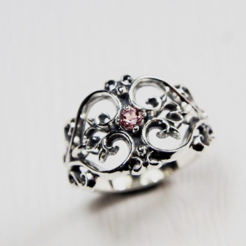 Pink Gemstone Ring