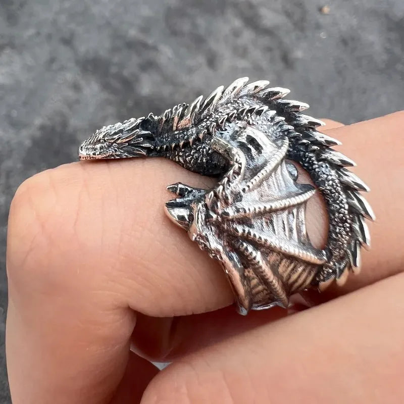 Adjustable Dragon Ring
