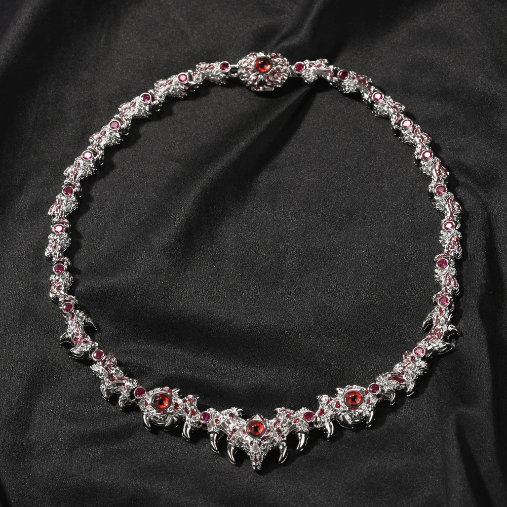 Heritage Red Rhinestone Chain