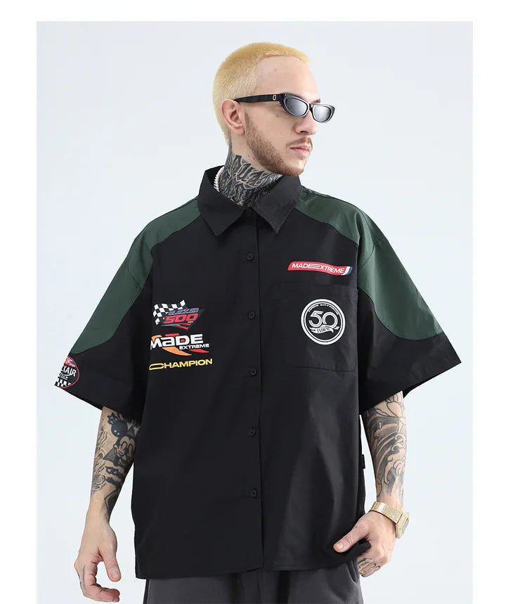 Racing Button Shirt